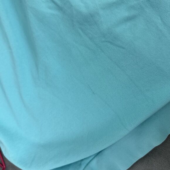 Athleta Tank Top Womens Medium Blue Racerback Empire Waist Workout Athleisure - Picture 6 of 9